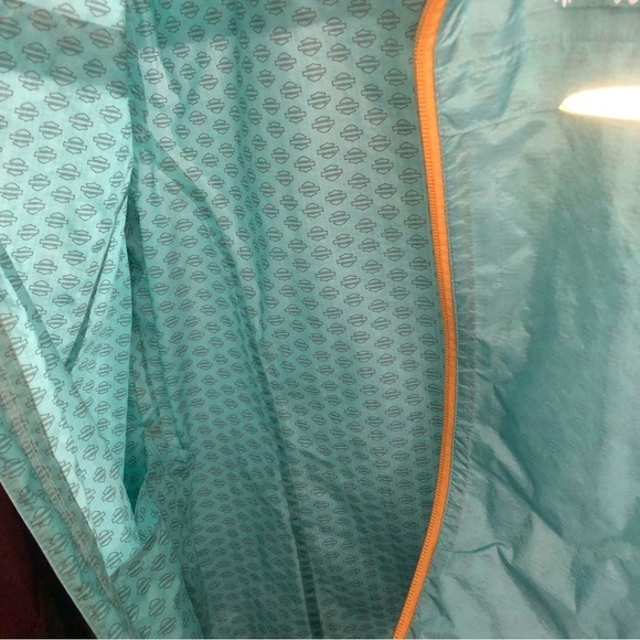 Harley-Davidson Women’s Aqua Melrose Hooded Jacket. 97551-15VW. SZ Small - Picture 4 of 6